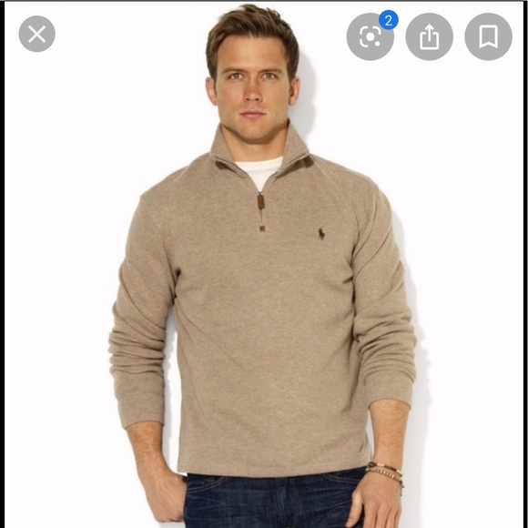 Polo Ralph Lauren Other - Men’s Ralph Lauren Pullover partial zip Small